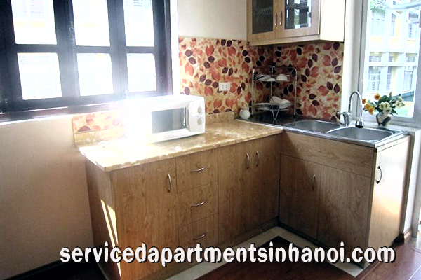 Cho thuê căn hộ dịch vụ 1 phòng ngủ tại khu vực Hai Bà Trưng 3