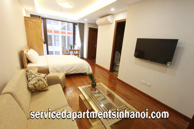 Cho thuê căn hộ dịch vụ 1 phòng ngủ cao cấp Kim Mã, Lotte Ba Đình 1
