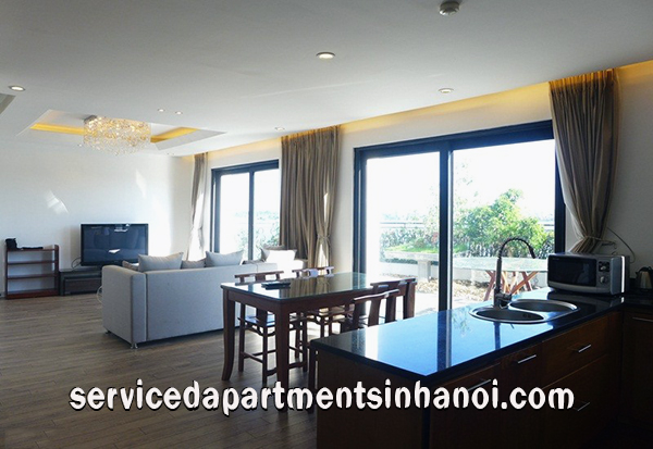 Căn hộ dịch vụ tại Âu Cơ, Tây Hồ cho thuê có view hồ 5