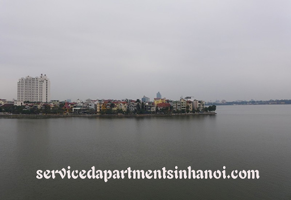 Cho thuê căn hộ 2 phòng ngủ, view hồ Tây tại phố Quảng An, Tây Hồ 1