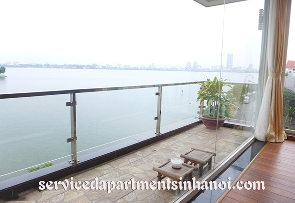 Cho thuê căn hộ 2 phòng ngủ, view hồ Tây tại phố Quảng An, Tây Hồ 2