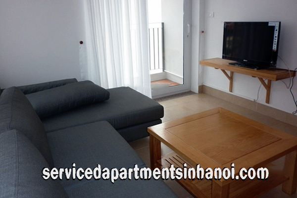 Cho thuê căn hộ dịch vụ 1 phòng ngủ, giá rẻ tại Âu Cơ,Tây Hồ. 3
