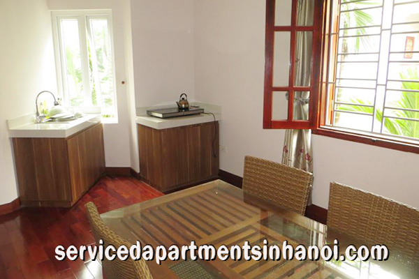 Cho thuê căn hộ dịch vụ đẹp 01 phòng ngủ giá rẻ tại Tô Ngọc Vân, Tây Hồ 2