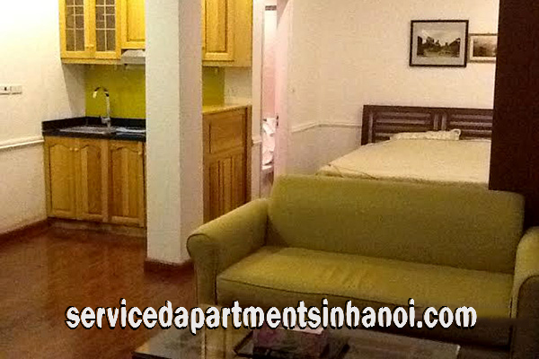 Cho thuê căn hộ dịch vụ 1 phòng ngủ tại quận Tây Hồ, giá rẻ 3