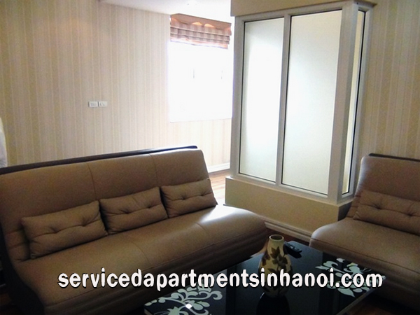 Cho thuê căn hộ dịch vụ 1 phòng ngủ phố Hòa Mã 1