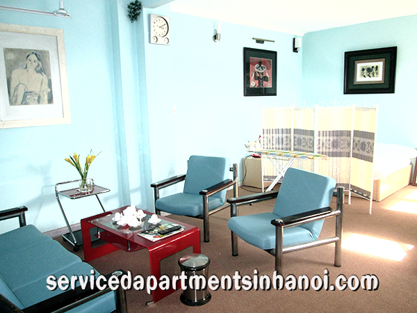 Cho thuê căn hộ dịch vụ 2 phòng ngủ gần hồ Thiền Quang 3