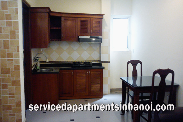 Cho thuê căn hộ dịch vụ đẹp 1 phòng ngủ giá rẻ khu vực Tây Hồ 3