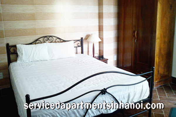 Cho thuê căn hộ dịch vụ đẹp 1 phòng ngủ giá rẻ khu vực Tây Hồ 6