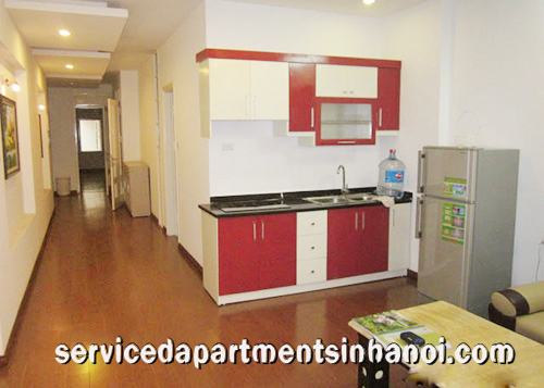 Cho thuê căn hộ dịch vụ 1 phòng ngủ rộng gần Láng Hạ và Trung Hòa Nhân Chính 2