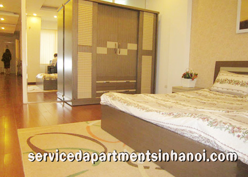 Cho thuê căn hộ dịch vụ 1 phòng ngủ rộng gần Láng Hạ và Trung Hòa Nhân Chính 3