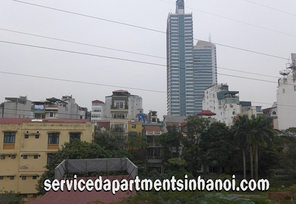 Cho thuê căn hộ dịch vụ mới khu vực hồ Trúc Bạch 1