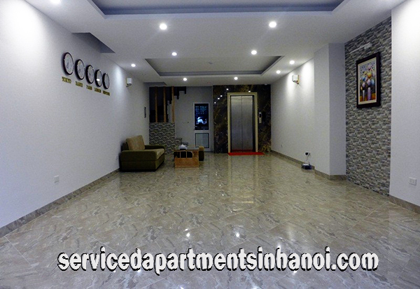 Cho thuê căn hộ dịch vụ mới khu vực hồ Trúc Bạch 10