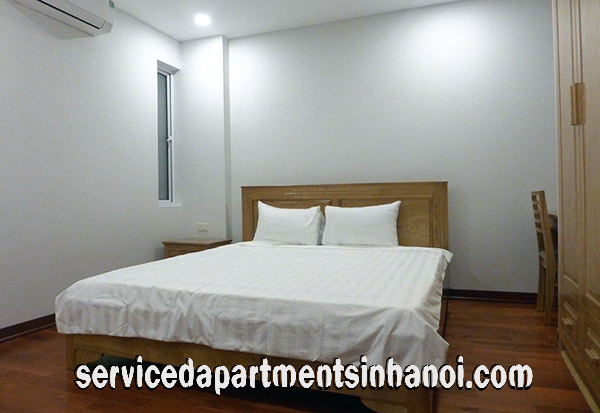 Cho thuê căn hộ dịch vụ mới khu vực hồ Trúc Bạch 7