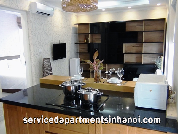 Cho thuê căn hộ kiểu Nhật Bản, gần hồ Ngọc Khánh 10