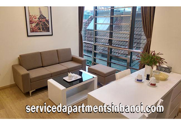 Cho thuê căn hộ 1 phòng ngủ cao cấp Ba Đình