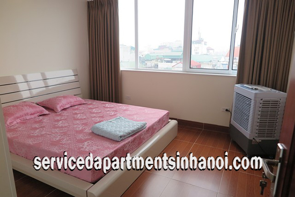 Cho thuê căn hộ dịch vụ mới 2 phòng ngủ gần Hàng Bông 1