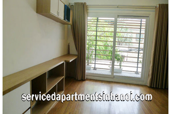 Cho thuê căn hộ dịch vụ 1 phòng ngủ nhiều ánh sáng tự nhiên phố gần Lotte 1
