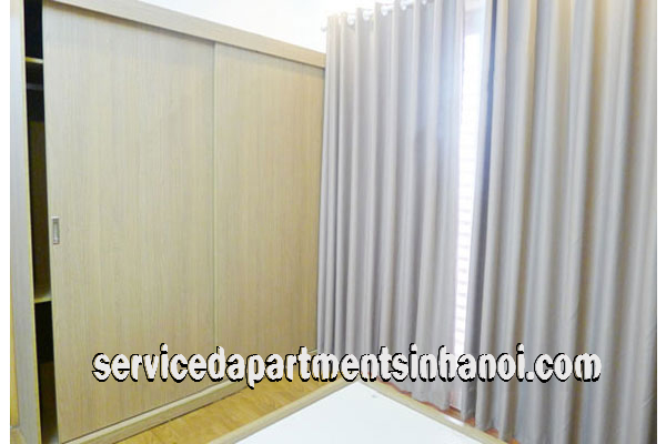 Cho thuê căn hộ dịch vụ 1 phòng ngủ nhiều ánh sáng tự nhiên phố gần Lotte 9