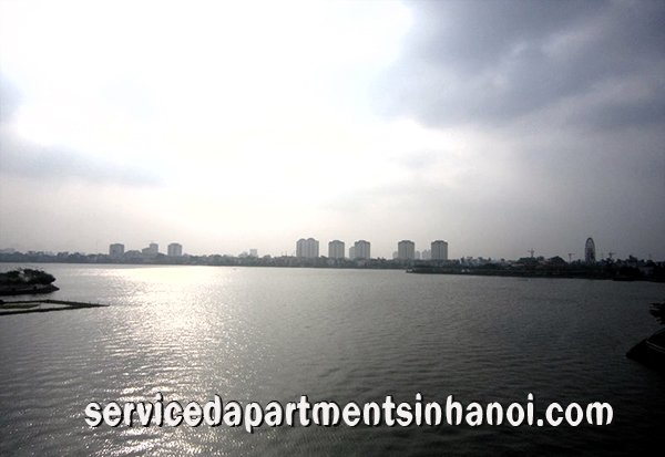 Cho thuê căn hộ 2 phòng ngủ có ban công, view hồ Tây 6