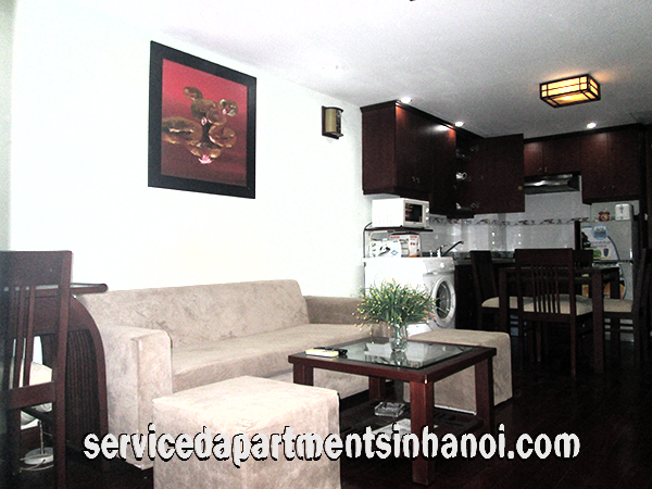 Căn hộ dịch vụ tiện nghi phường Trúc Bạch, giá 480$/tháng 1