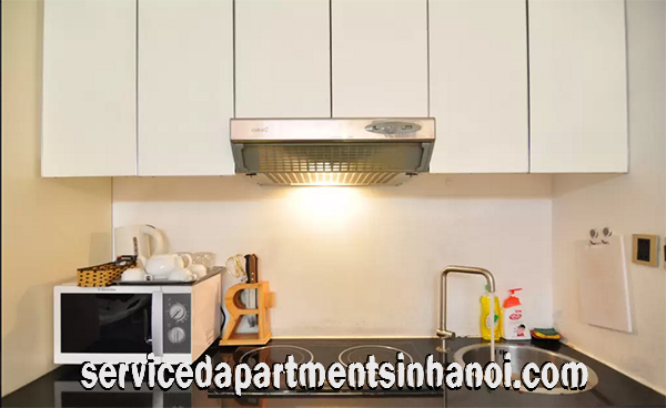 Cho thuê căn hộ 1 phòng ngủ, hiện đại ở gần Đường Thành, Hoàn Kiếm 5