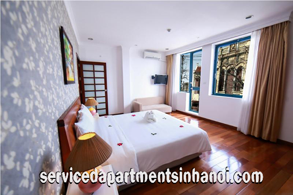 Căn hộ dịch vụ 2 phòng ngủ gần tháp nước Hàng Đậu, Hoàn Kiếm cho thuê 7