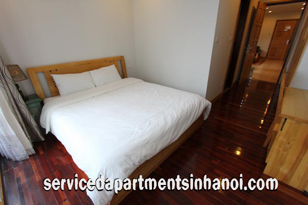 Cho thuê căn hộ dịch vụ 1 phòng ngủ với ban công lớn trên phố Kim Mã, Ba Đình 6