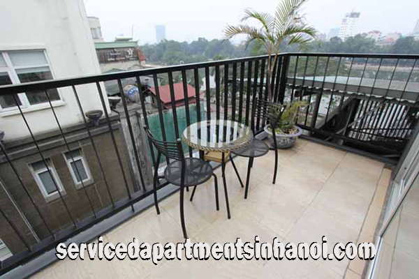 Cho thuê căn hộ dịch vụ 1 phòng ngủ với ban công lớn trên phố Kim Mã, Ba Đình 7
