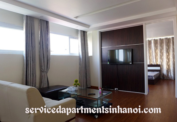 Cho thuê căn hộ dịch vụ mới 2 ngủ trên đường Xuân Diệu, Tây Hồ
