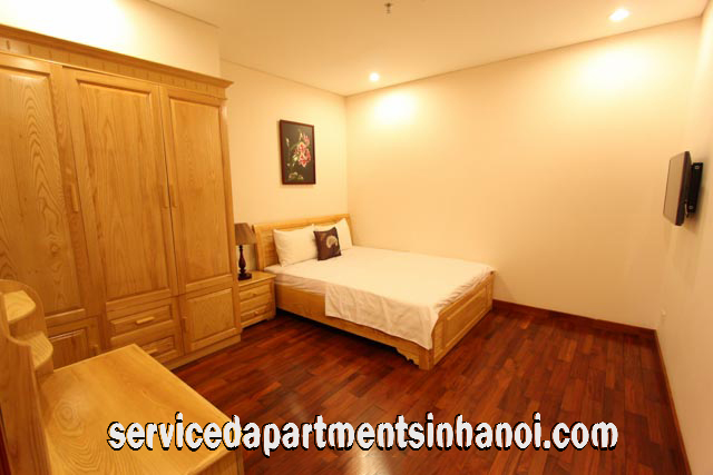 Cho thuê căn hộ dịch vụ 2 phòng ngủ trên phố Kim Mã quận Ba Đình 9