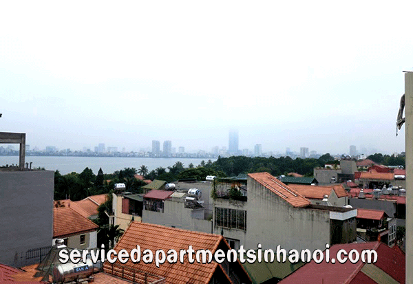 Cho thuê căn hộ dịch vụ 2 phòng ngủ tại đường Đặng Thai Mai,Tây Hồ 2