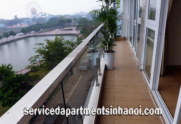 Cho thuê căn hộ dịch vụ 2 phòng ngủ gần công viên nước Hồ Tây, Ciputra 6