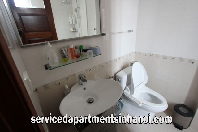 Cho thuê căn hộ dịch vụ 3 phòng ngủ tại Giảng Võ, quận Hoàn Kiếm 5