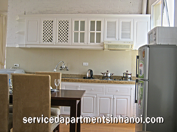 Cho thuê căn hộ dịch vụ đẹp 02 phòng ngủ ở gần hồ Hoàn Kiếm 2