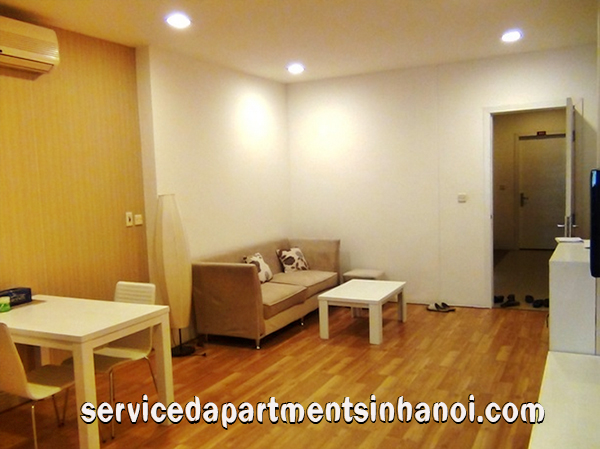 Căn hộ dịch vụ 1 phòng ngủ ở phố Lê Thánh Tông cho thuê 2