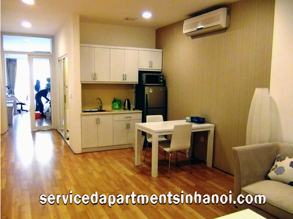 Căn hộ dịch vụ 1 phòng ngủ ở phố Lê Thánh Tông cho thuê 3