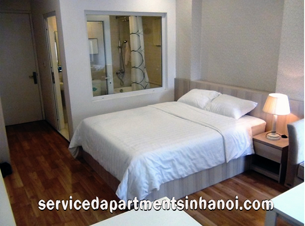 Căn hộ dịch vụ 1 phòng ngủ ở phố Lê Thánh Tông cho thuê 6