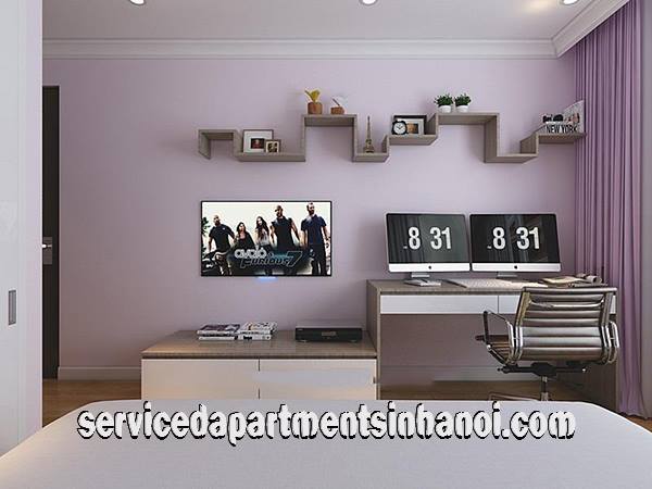 Cho thuê căn hộ hoàn toàn mới 2 phòng ngủ tại Vinhomes 56 Nguyễn Chí Thanh - Hà Nội 2