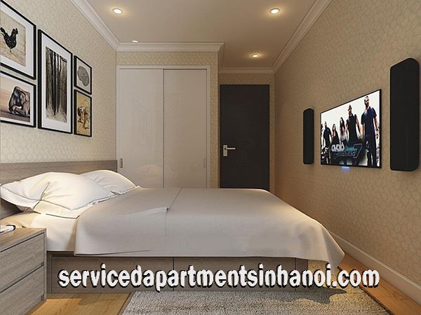 Cho thuê căn hộ hoàn toàn mới 2 phòng ngủ tại Vinhomes 56 Nguyễn Chí Thanh - Hà Nội 4