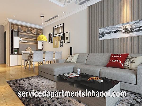 Cho thuê căn hộ hoàn toàn mới 2 phòng ngủ tại Vinhomes 56 Nguyễn Chí Thanh - Hà Nội 3