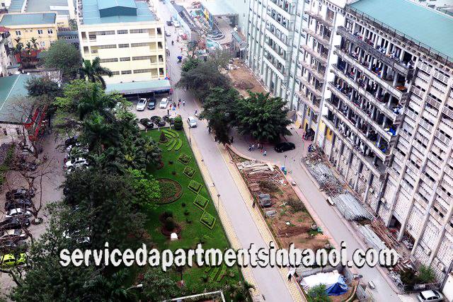 Cho thuê căn hộ hoàn toàn mới 2 phòng ngủ tại Vincom Center Nguyễn Chí Thanh-Hà Nội 3