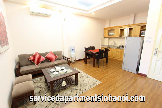 Cho thuê căn hộ dịch vụ chất lượng cao có 1 phòng ngủ tại Lý Thường Kiệt,Hoàn Kiếm
