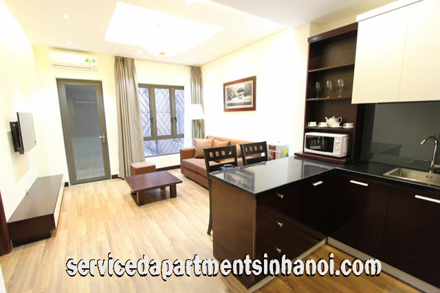 Cho thuê căn hộ dịch vụ cao cấp 1 phòng ngủ tại trung tâm quận Hoàn Kiếm 2