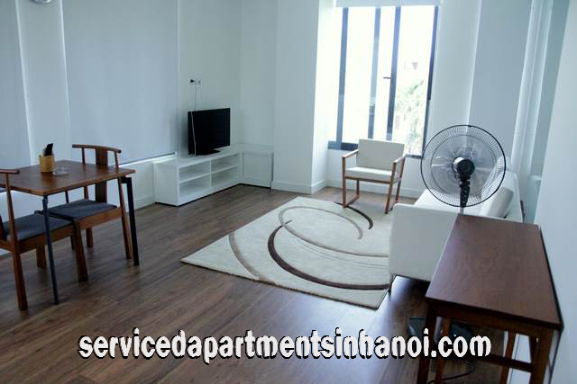 Căn hộ dịch vụ hiện đại 1 phòng ngủ cho thuê gần công viên Thống Nhất, quận Đống Đa 1
