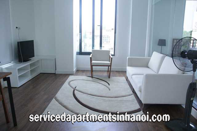 Căn hộ dịch vụ hiện đại 1 phòng ngủ cho thuê gần công viên Thống Nhất, quận Đống Đa 6