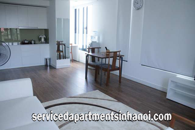 Căn hộ dịch vụ hiện đại 1 phòng ngủ cho thuê gần công viên Thống Nhất, quận Đống Đa 7