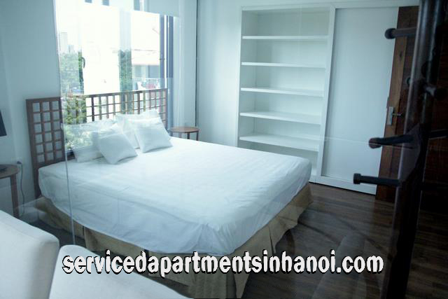 Căn hộ dịch vụ hiện đại 1 phòng ngủ cho thuê gần công viên Thống Nhất, quận Đống Đa 8