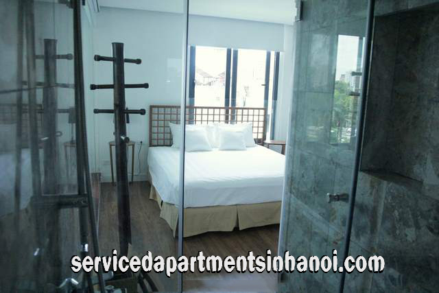 Căn hộ dịch vụ hiện đại 1 phòng ngủ cho thuê gần công viên Thống Nhất, quận Đống Đa 1