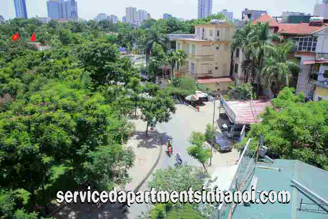 Căn hộ dịch vụ hiện đại 1 phòng ngủ cho thuê gần công viên Thống Nhất, quận Đống Đa 7
