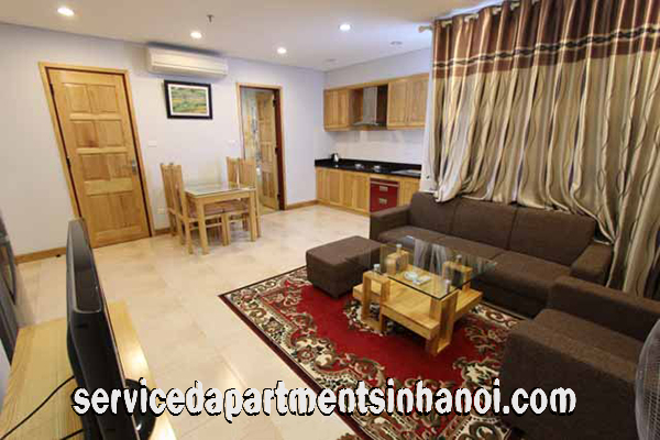 Căn hộ dịch vụ một phòng ngủ hiện đại cho thuê tại đường Liễu Giai, Ba Đình 1